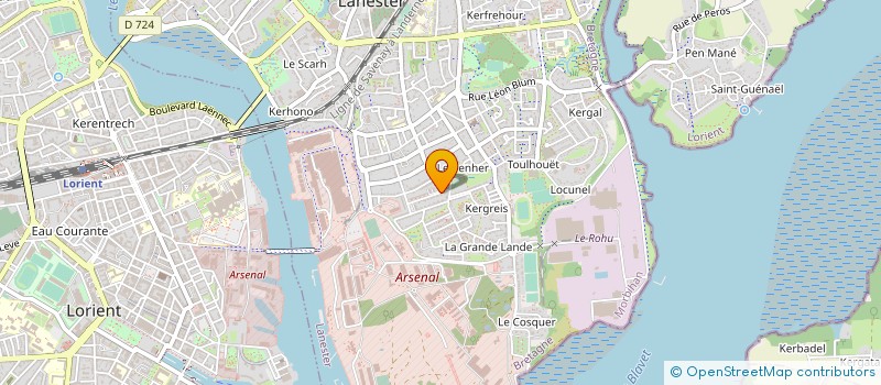 localisation de l'entreprise MONSIEUR JEAN-PIERRE PRASLICKA  LANESTER