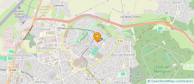 localisation de l'entreprise MONSIEUR JEAN-PIERRE PRED   HOMME à LE HAVRE