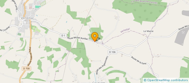 localisation de l'entreprise MONSIEUR JEAN-PIERRE PRIGUL  BERTRIC-BUREE