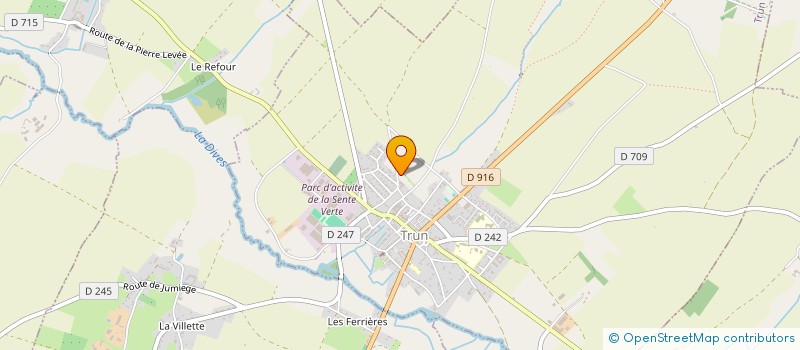 localisation de l'entreprise MONSIEUR JEAN-PIERRE PRODHOMME à TRUN