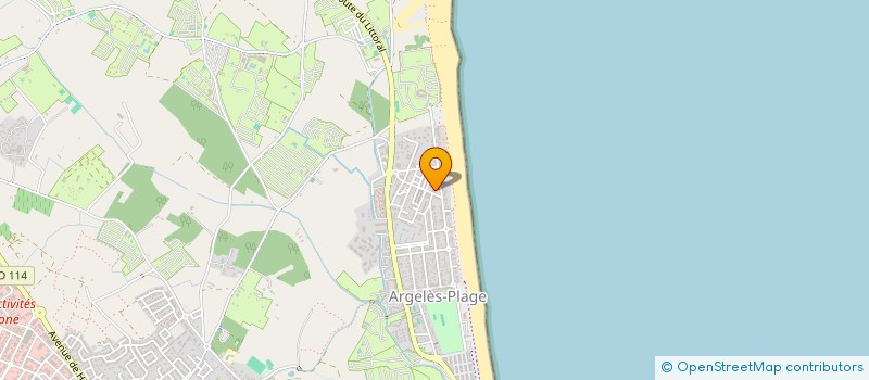 localisation de l'entreprise MONSIEUR JEAN-PIERRE PY  ARGELES SUR MER