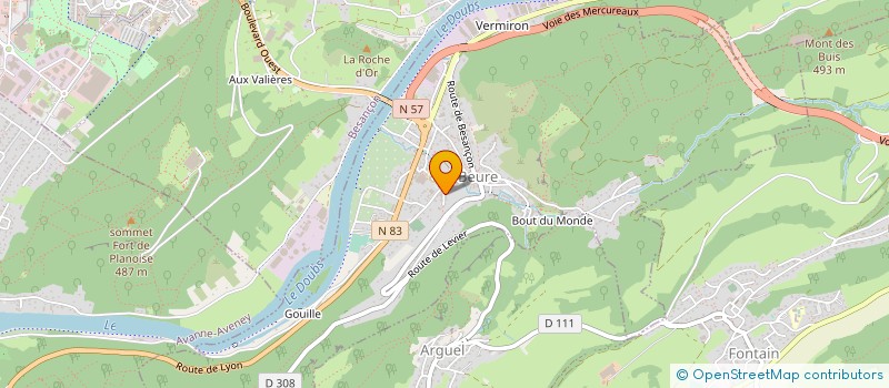 localisation de l'entreprise MONSIEUR JEAN-PIERRE QUILAN  BEURE