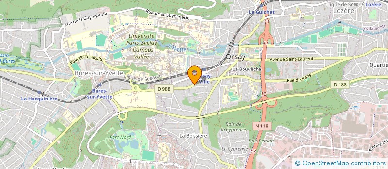 localisation de l'entreprise MONSIEUR JEAN-PIERRE RABAULT à ORSAY