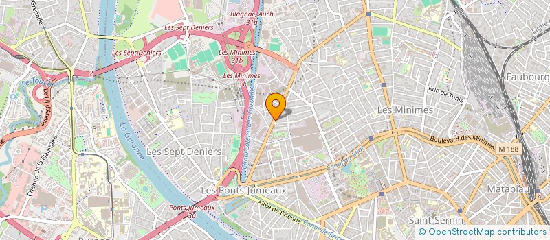 localisation de l'entreprise MONSIEUR JEAN-PIERRE RAGER  TOULOUSE