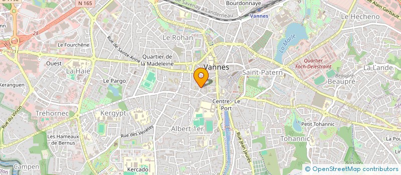 localisation de l'entreprise MONSIEUR JEAN-PIERRE RAIMBAULT à VANNES