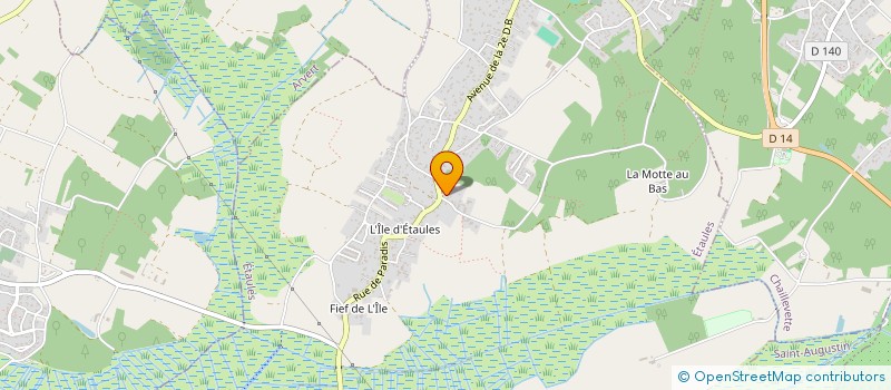 localisation de l'entreprise MONSIEUR JEAN-PIERRE RAVET  ETAULES