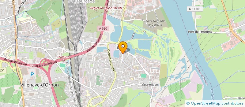 localisation de l'entreprise MONSIEUR JEAN-PIERRE REBEILLARD à VILLENAVE-D'ORNON