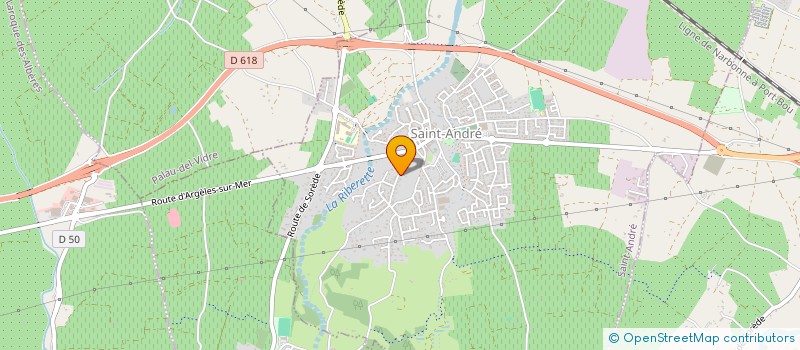 localisation de l'entreprise MONSIEUR JEAN-PIERRE REBUGET  SOREDE