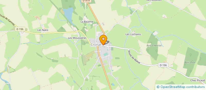 localisation de l'entreprise MONSIEUR JEAN-PIERRE REGAIRAZ  CRONAT