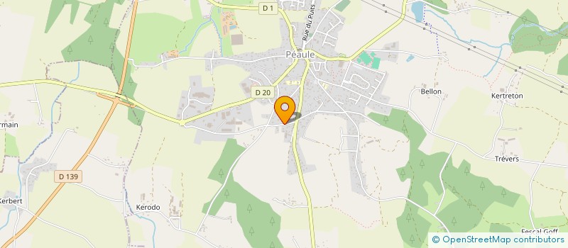 localisation de l'entreprise MONSIEUR JEAN PIERRE REILLON  PEAULE