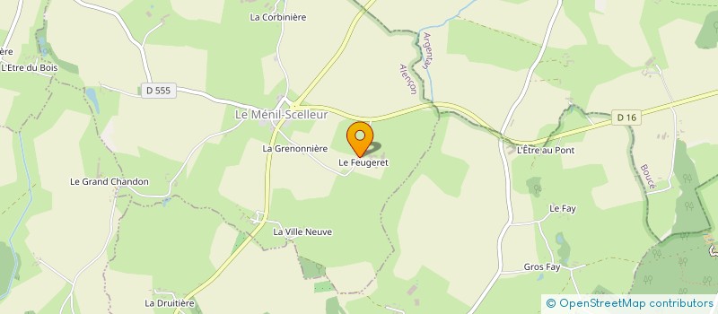 localisation de l'entreprise MONSIEUR JEAN PIERRE REMON à LE MENIL-SCELLEUR