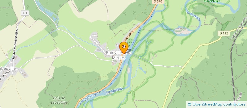 localisation de l'entreprise MONSIEUR JEAN-PIERRE REMY  BAINVILLE-AUX-MIROIRS