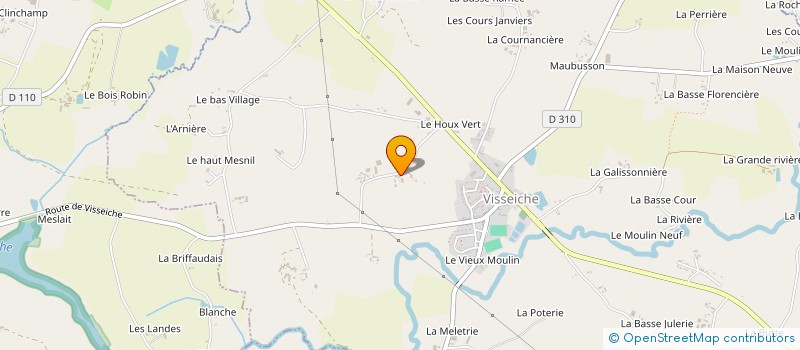 localisation de l'entreprise MONSIEUR JEAN-PIERRE RESTIF à VISSEICHE