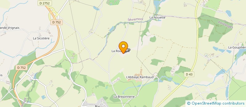 localisation de l'entreprise MONSIEUR JEAN-PIERRE RETAILLEAU  POUZAUGES