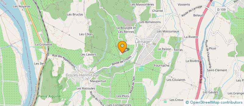 localisation de l'entreprise MONSIEUR JEAN-PIERRE REVOL  LARNAGE