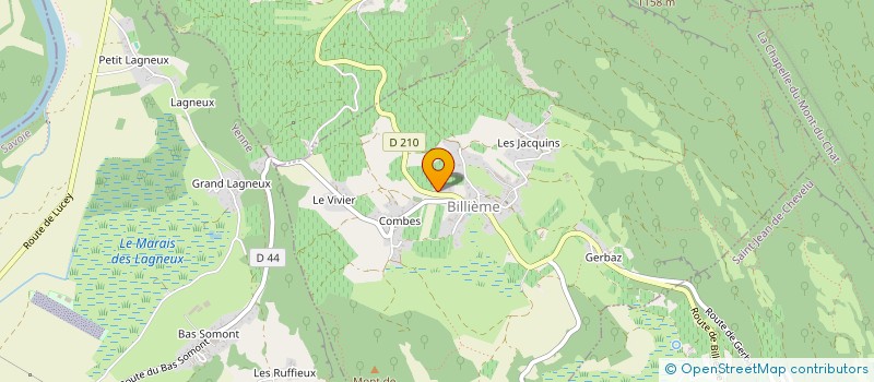 localisation de l'entreprise MONSIEUR JEAN-PIERRE RICARD à BILLIEME