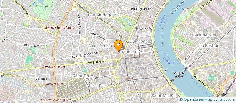 localisation de l'entreprise MONSIEUR JEAN-PIERRE RICARD  BORDEAUX