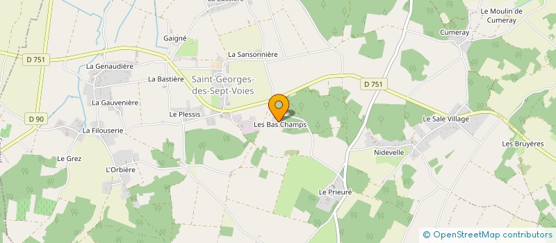 localisation de l'entreprise MONSIEUR JEAN-PIERRE RICHOMME à GENNES-VAL-DE-LOIRE