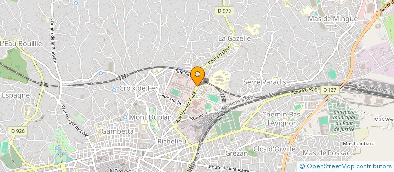 localisation de l'entreprise MONSIEUR JEAN-PIERRE RIEU à NIMES