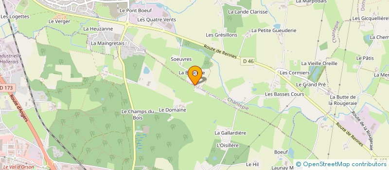 localisation de l'entreprise MONSIEUR JEAN-PIERRE RIMPOT à VERN-SUR-SEICHE