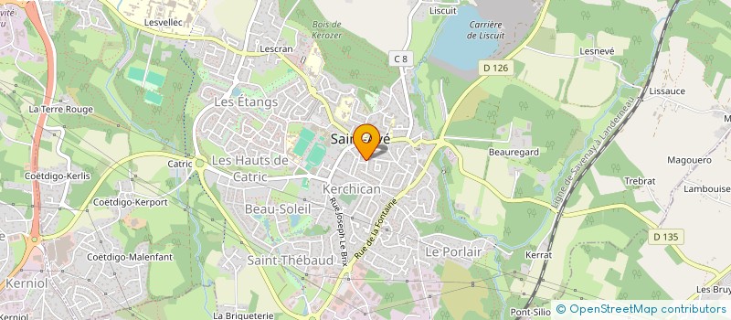 localisation de l'entreprise MONSIEUR JEAN-PIERRE RIOU  SAINT-AVE