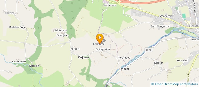 localisation de l'entreprise MONSIEUR JEAN-PIERRE RIOU à KERGRIST-MOELOU