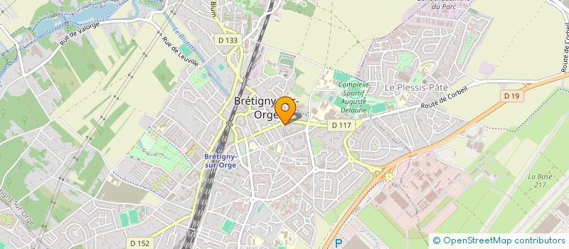 localisation de l'entreprise MONSIEUR JEAN-PIERRE RIOU  BRETIGNY-SUR-ORGE