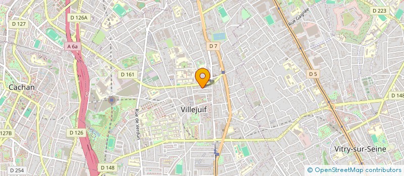 localisation de l'entreprise MONSIEUR JEAN-PIERRE RITZ à VILLEJUIF