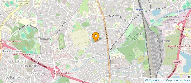 localisation de l'entreprise MONSIEUR JEAN-PIERRE RIVARIN  VILLENAVE-D'ORNON