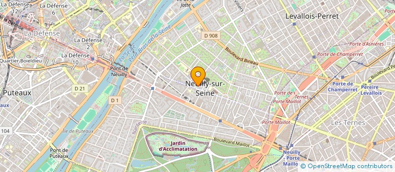 localisation de l'entreprise MONSIEUR JEAN-PIERRE RIVIERE à NEUILLY-SUR-SEINE