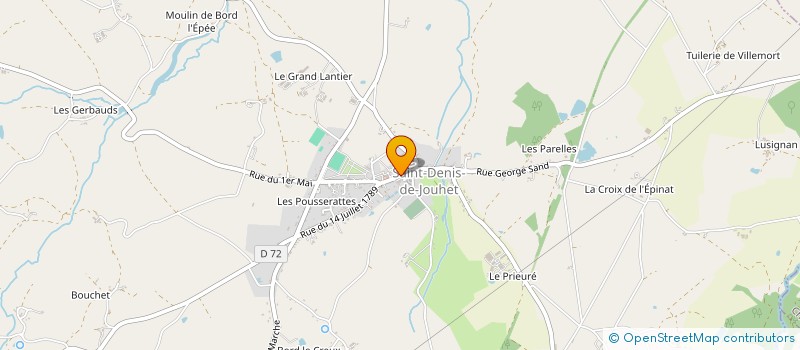 localisation de l'entreprise MONSIEUR JEAN-PIERRE ROBERT à SAINT-DENIS-DE-JOUHET