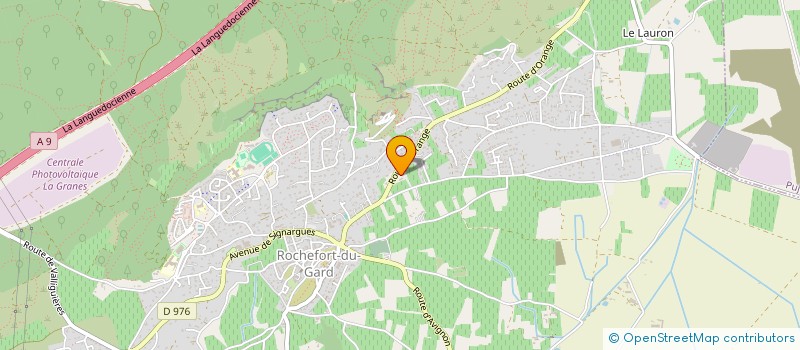 localisation de l'entreprise MONSIEUR JEAN PIERRE ROCHAS  ROCHEFORT-DU-GARD