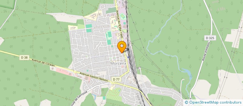 localisation de l'entreprise MONSIEUR JEAN-PIERRE ROCHE  MORCENX-LA-NOUVELLE