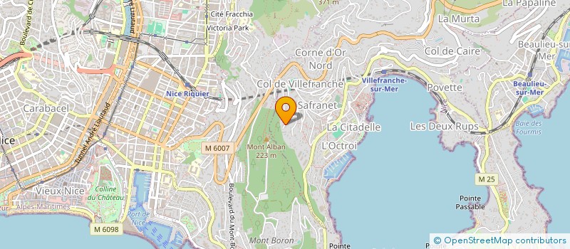 localisation de l'entreprise MONSIEUR JEAN-PIERRE RODIERE à VILLEFRANCHE-SUR-MER