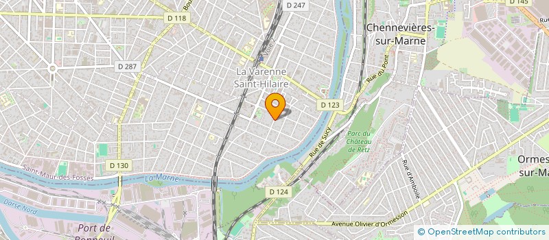 localisation de l'entreprise MONSIEUR JEAN-PIERRE RODRIGUES à SAINT-MAUR-DES-FOSSES