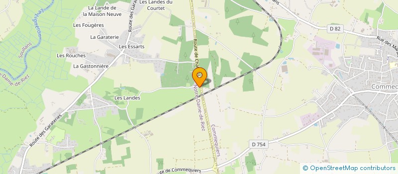 localisation de l'entreprise MONSIEUR JEAN-PIERRE ROGER à NOTRE-DAME-DE-RIEZ