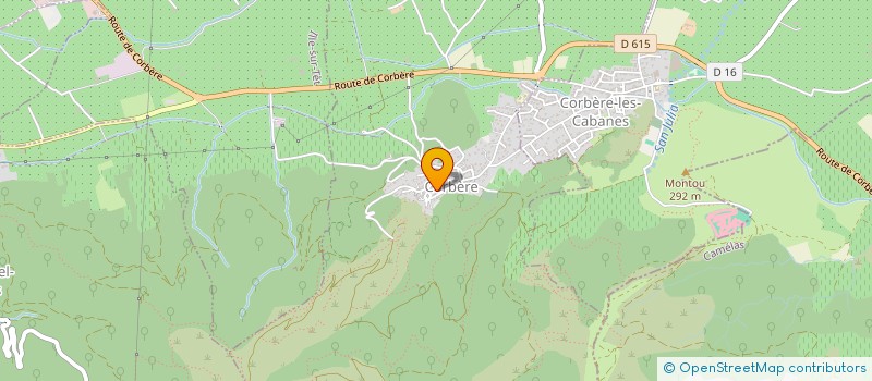 localisation de l'entreprise MONSIEUR JEAN-PIERRE RONDE  CORBERE