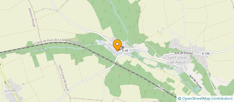 localisation de l'entreprise MONSIEUR JEAN-PIERRE RONDEAU  SAINT-LOUP-DE-NAUD