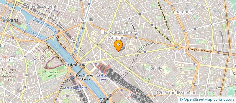 localisation de l'entreprise MONSIEUR JEAN-PIERRE RONSSIN  PARIS