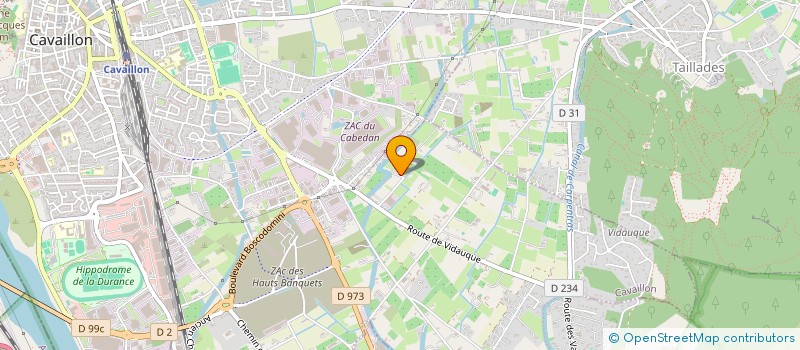 localisation de l'entreprise MONSIEUR JEAN-PIERRE ROSSLI  CAVAILLON