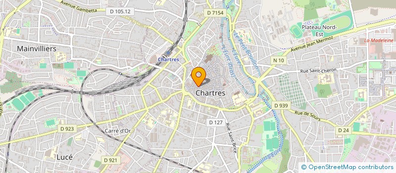 localisation de l'entreprise MONSIEUR JEAN-PIERRE ROUSSEAU à CHARTRES