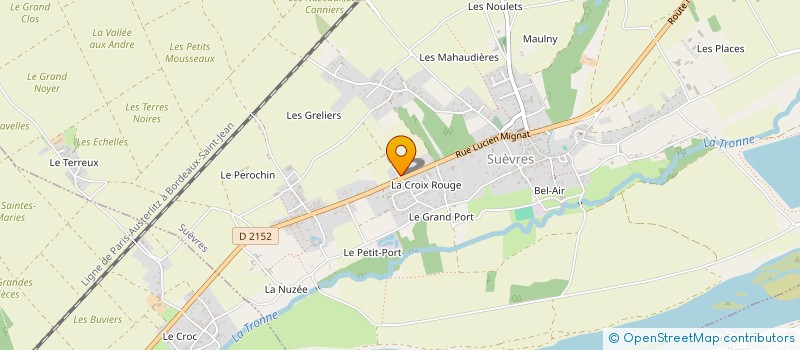 localisation de l'entreprise MONSIEUR JEAN-PIERRE ROUX  COUR-SUR-LOIRE