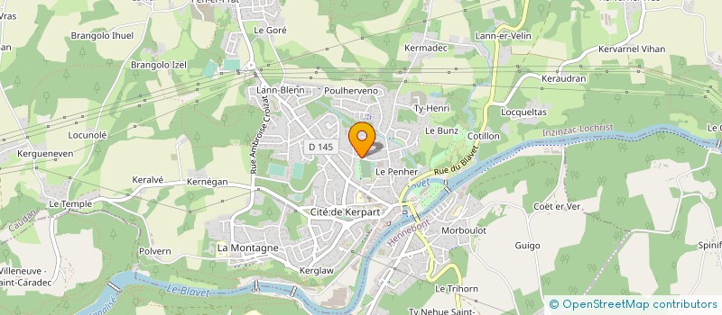 localisation de l'entreprise MONSIEUR JEAN-PIERRE ROUXEL à INZINZAC-LOCHRIST