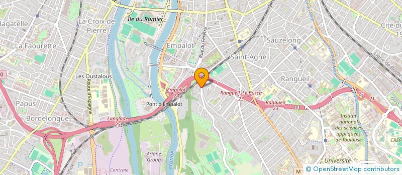 localisation de l'entreprise MONSIEUR JEAN-PIERRE ROUZIES à TOULOUSE