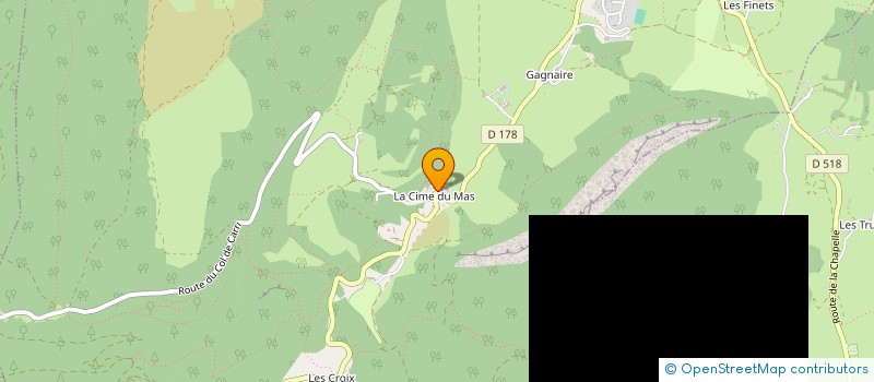 localisation de l'entreprise MONSIEUR JEAN-PIERRE ROYANNAIS à LA CHAPELLE-EN-VERCORS