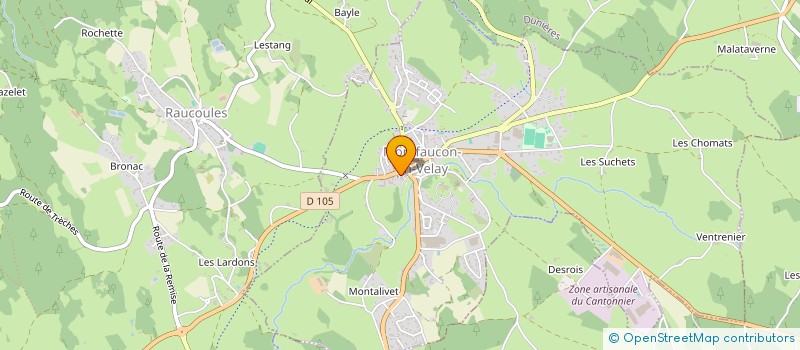 localisation de l'entreprise MONSIEUR JEAN-PIERRE ROYER  MONTFAUCON-EN-VELAY