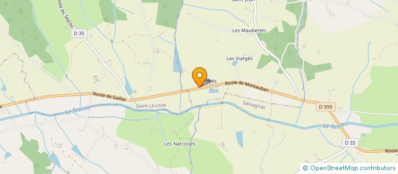 localisation de l'entreprise MONSIEUR JEAN-PIERRE RUAMPS à LA SAUZIERE-SAINT-JEAN