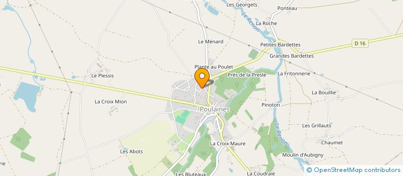 localisation de l'entreprise MONSIEUR JEAN-PIERRE RUBIO à POULAINES