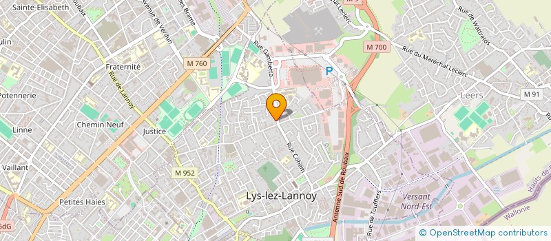 localisation de l'entreprise MONSIEUR JEAN-PIERRE RUSCART à LYS-LEZ-LANNOY