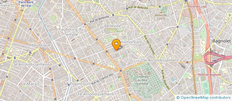 localisation de l'entreprise MONSIEUR JEAN-PIERRE SAGAT  PARIS